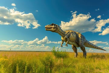 Lost World Discovery: Dinosaurs in Primeval Landscape