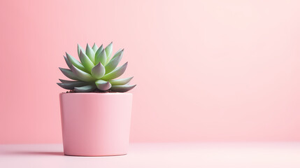 Obraz premium Cute succulents in pots