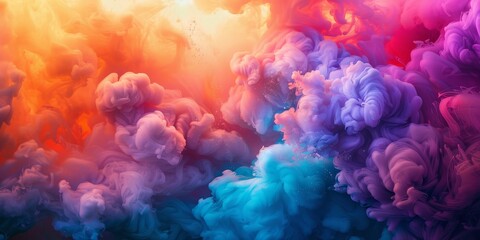 Fototapeta premium vibrant color image that evokes emotions