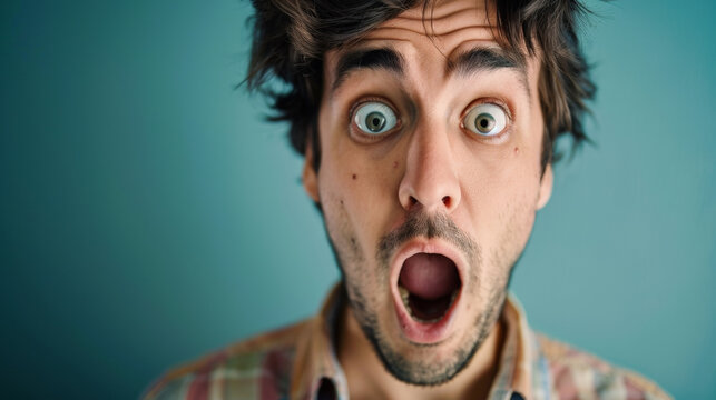 Stunned Reverie: A Moment of Astonishment. Generative AI