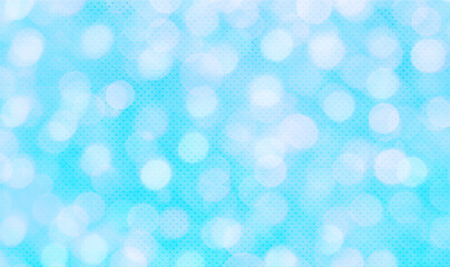 Blue bokeh background banner for Party, greetings, poster, ad, events, and various design works