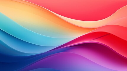 Obraz premium Gradient abstract wave background
