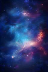 starry night sky cosmos mobile background 