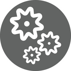 Business, factory, gear icon