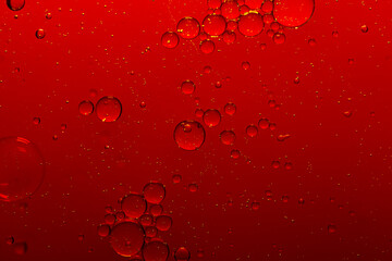 Macro red bubble texture close-up,red macro bubbles,Backgrounds, Abstract Backgrounds, Soda, Red,...