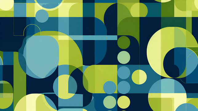 Geometrischer Hintergrund f&uuml;r Technik, Ai, Audio ud mehr, made by AI
