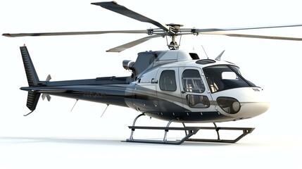 The sleek and stylish helicopter is perfect for a quick getaway.