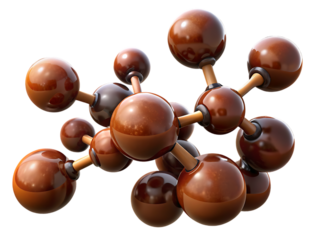 Chocolate molecular geometric chaos abstract structure