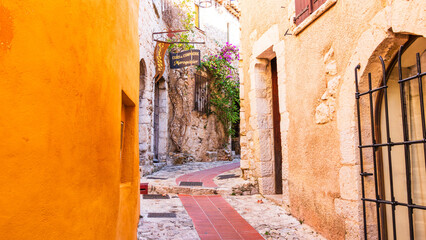 Fototapeta premium Eze village in Provence, French Riviera