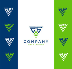 ZS triangle logo ,triangle monogram logo with two initials vector Icon, mature, masculine, sophisticated, geometric powerful logo.