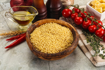 Italian cuisine - dry stelline pasta