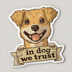 In Dog We Trust: Pawsitively Pawsome Adventures, funny cute puppy