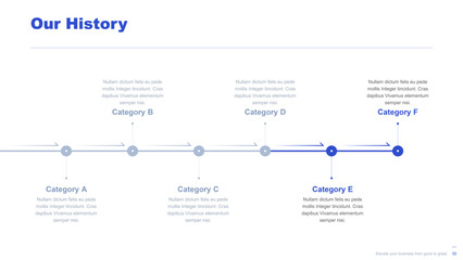 Flat business infographic diagram vector slide presentation template