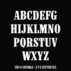 Classic college font. Vintage sport font in american style for football, baseball or basketball logos and t-shirt. Athletic department typeface, varsity style font. Vector