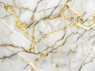 Elegant and luxurious, this white and gold marble texture serves as a perfect canvas for high-end wallpaper or ceramic interior designs