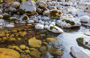 autumn period, walks along the riverbank, panoramic views , hiking trails and relaxation in the mountains.