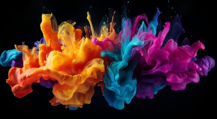 Vibrant Explosion of Color