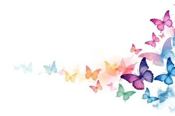 Butterfly pattern petal backgrounds.