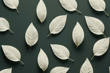 Leaf backgrounds pattern plant