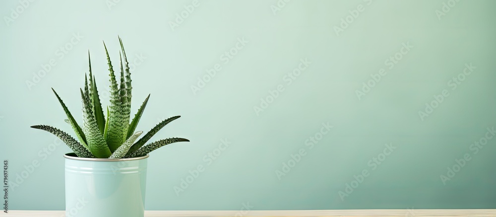 Canvas Prints A potted plant displayed on a table