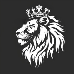 Fototapeta premium lion head vector