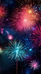 Fireworks background backgrounds outdoors night.