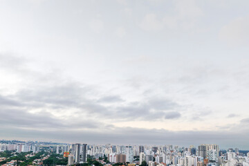 Foto área da região do Brooklin, na zona Sul da cidade de São Paulo