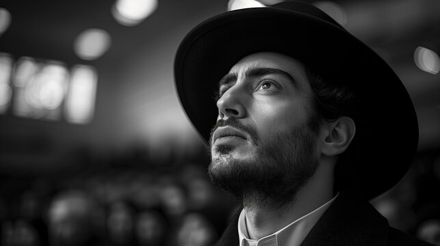 Devotion in a Synagogue, generative ai