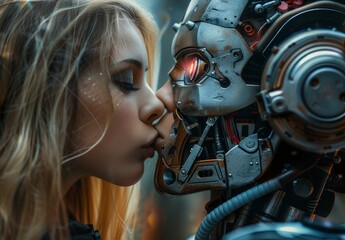 Human and Robot Interaction Close-up