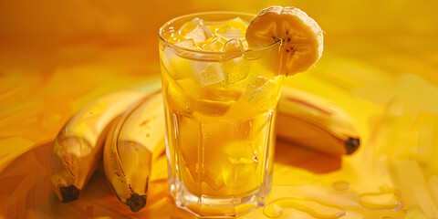 testy Citrus Delight mango Juice with Liquid and Fruit Splash
 - obrazy, fototapety, plakaty