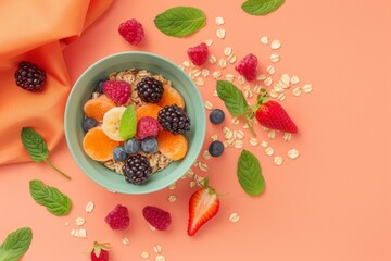 Serve cornflakes with nutritious, sugar-limited options for a brain food-rich breakfast, including colorful nuts with added diet nutrition choices for memory enhancement.