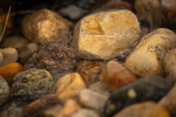 rocks in a river