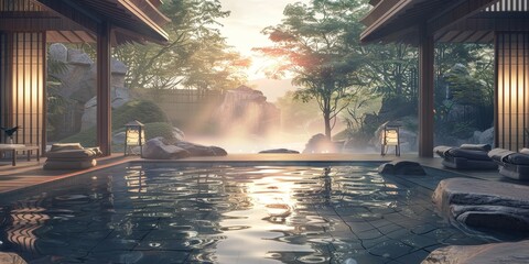Find your calm with tranquil leisure and spa visuals