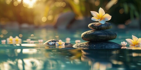 Relax and de-stress with peaceful spa retreat visuals