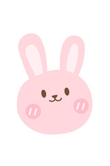 Kawaii Smiley Face Sticker: Cute Character for Any Project