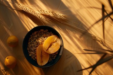 Serve portion-controlled, sugar-limited snacks for a fitness-focused diet, including no-sugar milk for morning dietary choices and weight management control.