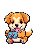 Kawaii Smiley Face Sticker: Cute Character for Any Project