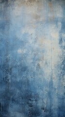 Obraz premium Blue wall canvas rough.