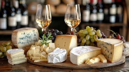 Relish the complexity of wine varietals with the simplicity of a curated cheese platter.