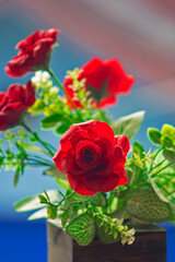 Fototapeta premium bouquet of roses