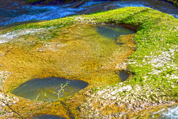 Die Obere Argen im Eistobel im Westallgäu (Bayern)