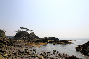 Beautiful scenery in Japan　Arasaki Bentenjima, a scenic spot on the Arasaki coast in Yokosuka City, Kanagawa Prefecture