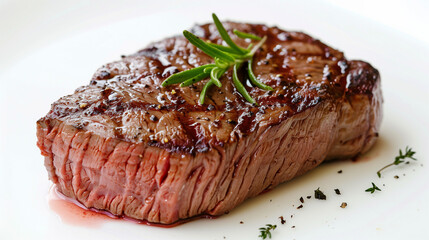 Juicy, tasty steak, beef meat