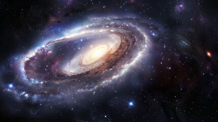 Fototapeta premium Stunning Cosmos Desktop Wallpaper