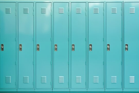 High school lockers backgrounds door blue.