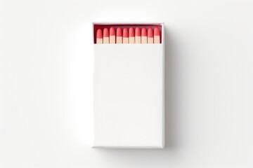 Match box white background medication - obrazy, fototapety, plakaty