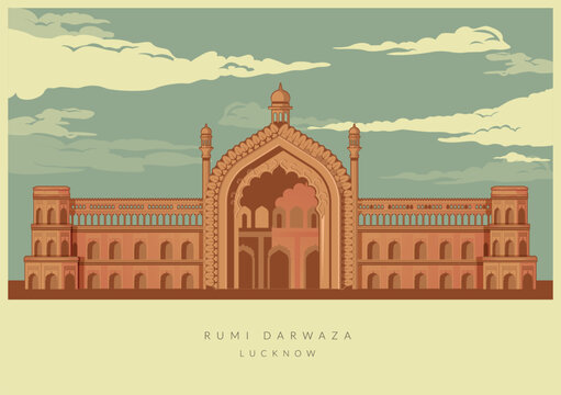 Lucknow City - Rumi Darwaza Icon