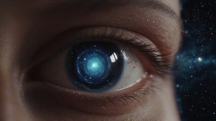 the universe in the eye