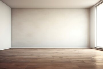 Modern empty room architecture backgrounds flooring.