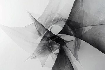 geometric elegance in black and white